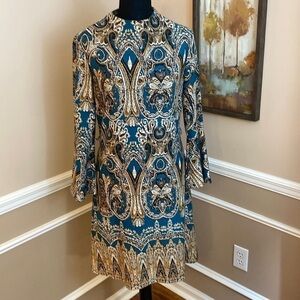 Cato’s Lined Midi Dress Size 8 GUC